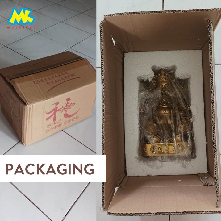 Patung Dewa Rejeki / Kekayaan Cai Shen Size Besar