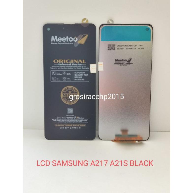 LCD HP LCD SAMSUNG A21S / SAMSUNG A217 BLACK + TOUCHSCREEN