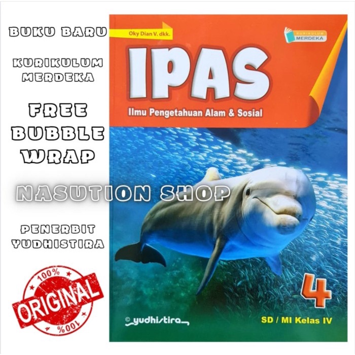 PROMO BUKU IPAS KELAS 4 5 6 SD YUDHISTIRA KURIKULUM MERDEKA IPA DAN IPS ORI TERBARU