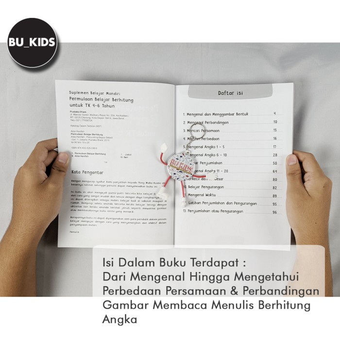 

NEW Buku Belajar Berhitung Anak Tk Paud Untuk 4 - 6 Tahun