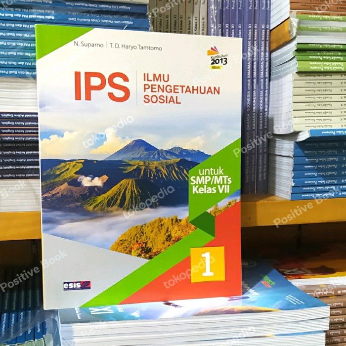 DISKON SPESIAL IPS KELAS 7 K13 SUPARNO ESIS ERLANGGA TERMURAH