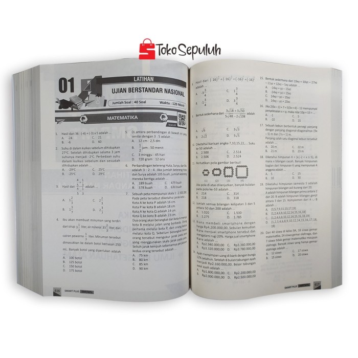 MUST HAVE TERLARIS BUKU SMP - BUKU SOAL SMP - SMART PLUS SMP/MTS INTI MATERI TERMURAH