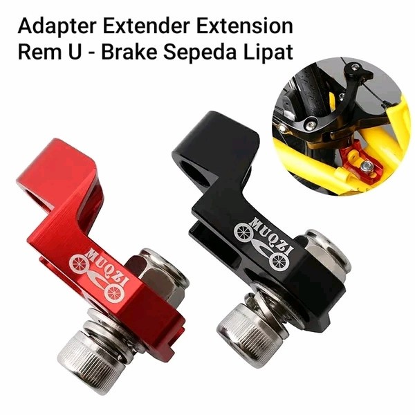 Adaptor Extender Rem U Brake - Adapter Dudukan Sepeda Lipat Road Bike