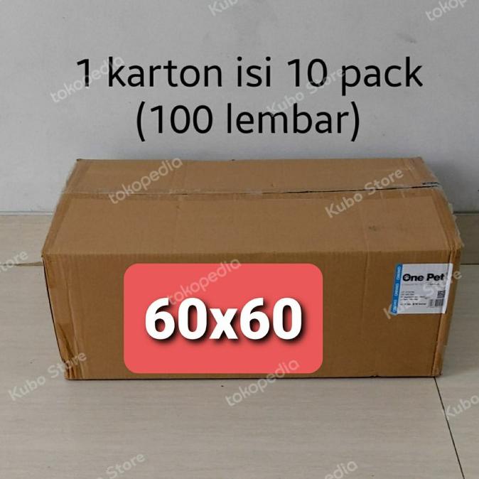 1 Dus Underpad Onepet 60x60 60 x 60 Onemed Alas Pipis