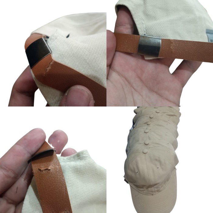 Topi Baseball cap : GNEIVA FASHION - Topi Baseball Topi Pria Topi Wanita - BEIGE REJECT(A3I9) Topi D