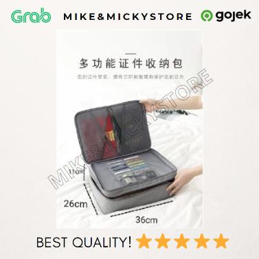 

DOCUMENT BAG DREAM TRAVEL WATERPROOF WITH SECURITY LOCK TAS DOKUMEN