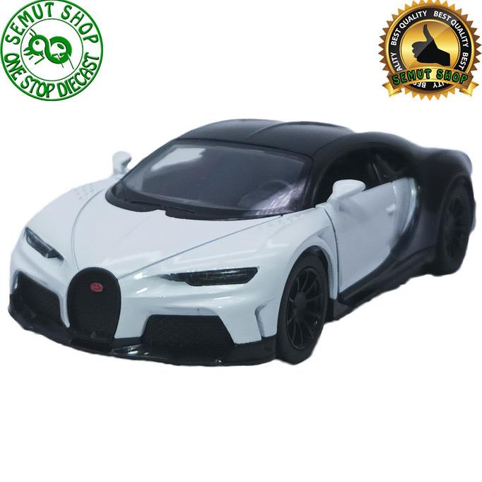 Mainan Kinsmart Bugatti Chiron Supersport Miniatur Mobil Sport Bugatti Chiron Terbaik