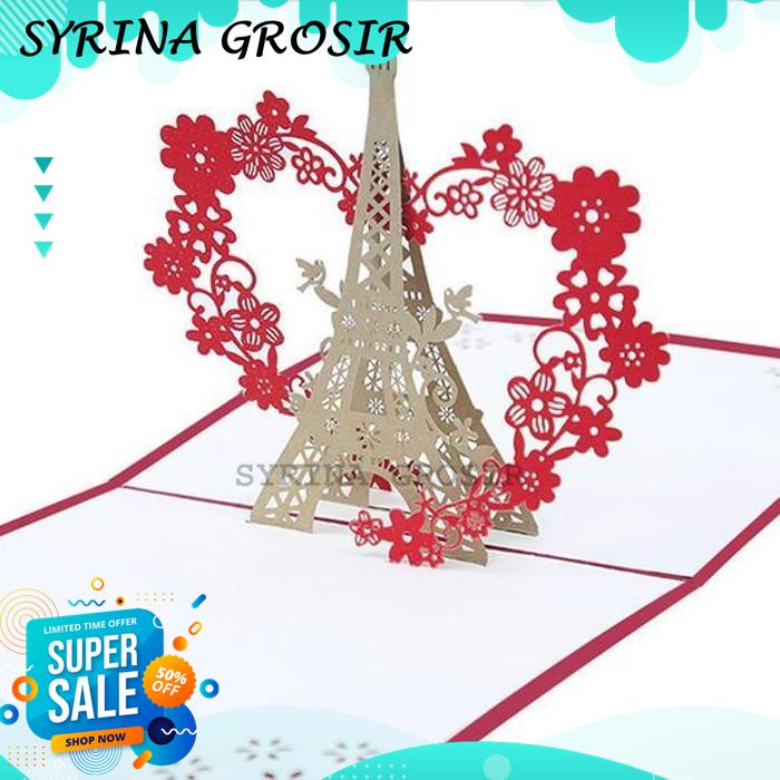 

SURAT CINTA GIFT CARD 3D KARTU UCAPAN IMPORT TIMBUL LOVE VINTAGE KUALITAS TERBAIK