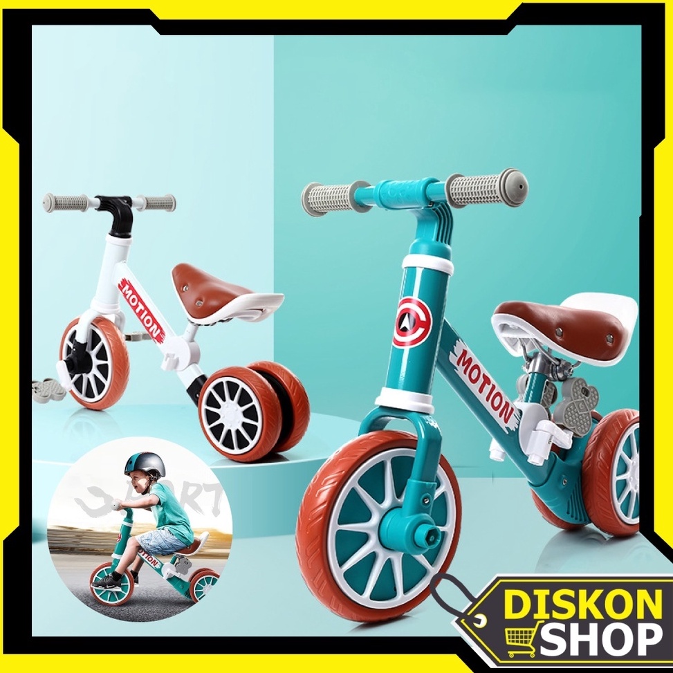 Viral.. Diskon Shop - 5627 Sepeda Anak Roda 3 / Mainan Sepeda Motion Bike / Sepeda Anak / Sepeda Kes