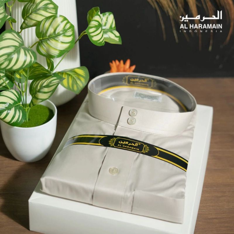 Jubah Al Haramain ORI gamis pria Warna CREAM