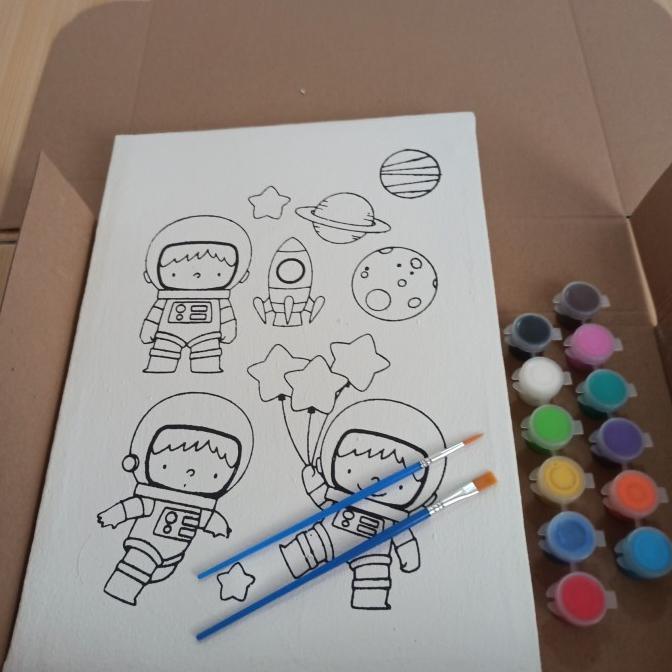 

Terbaru!! KANVAS LUKIS ANAK 1 SET MEWARNAI Baru|Kode 1394