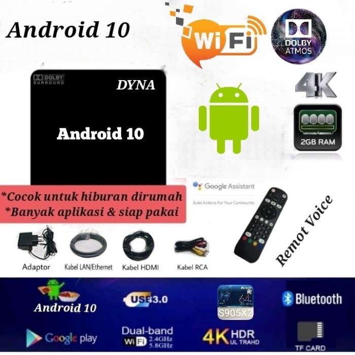 Smart Tv Box Android Stb Android 10 Premium Voice Assistant