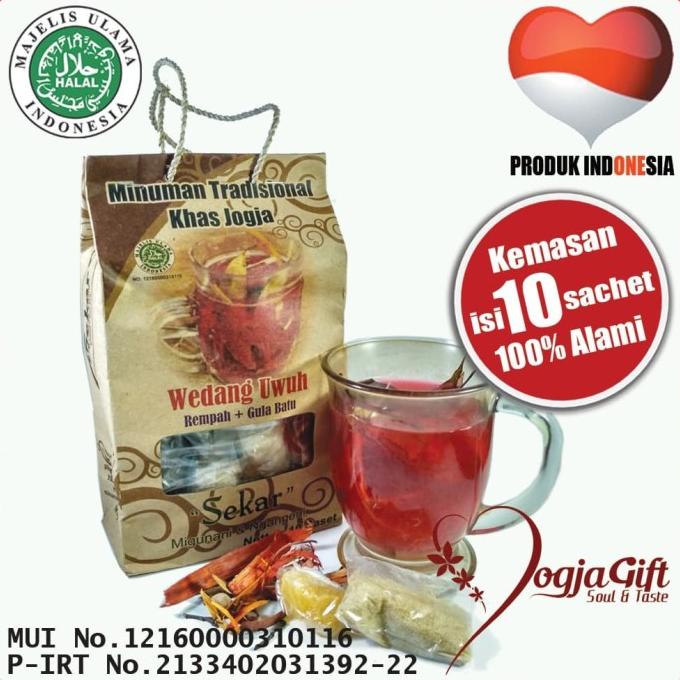 

SALIMA SALE !!! Wedang Uwuh Rempah Gula Batu Sekar (isi 10 sachet)