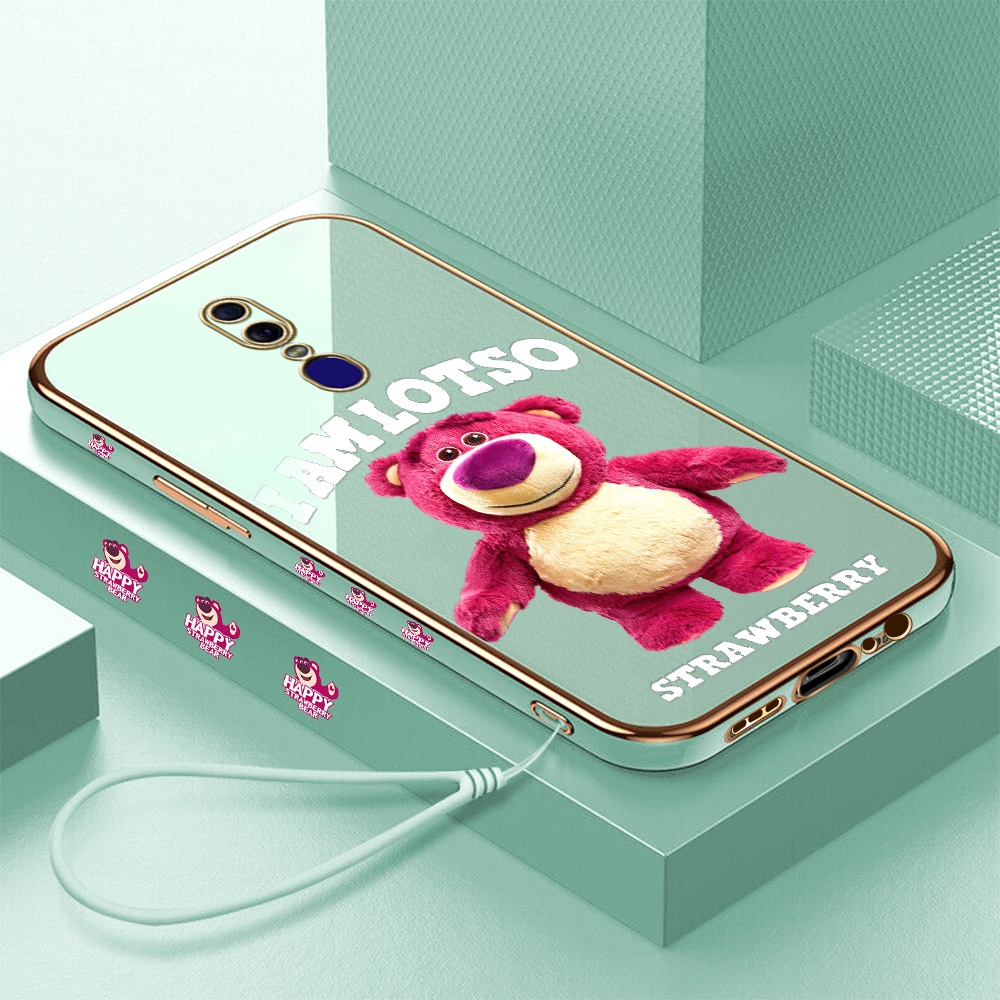 [Pengiriman lokal] OPPO F1S F5 PLUS F7 Youth F11 Pro F9 K3 Casing Ponsel Pola SAYA LOTSO  Lunak Pela