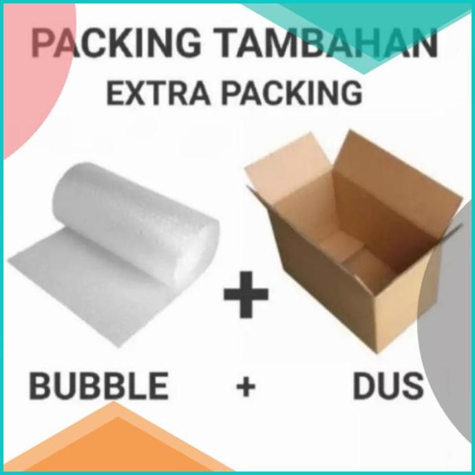 

Packing Tambahan Bubble Wrap dan Kardus 20JVLZ3 last stok