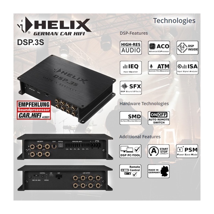 Terlaris Processor Helix Dsp 3S