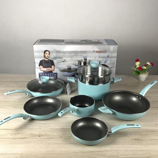 Panci Set 9 Pcs Supra Chef Renata Moeloek