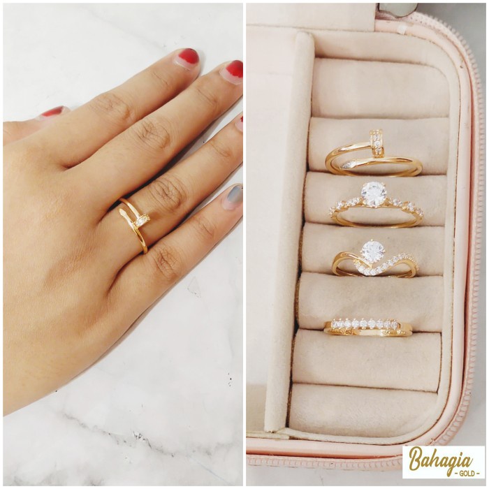 ✨Termurah Cincin Paku Mp Emas Kadar 700 Terbatas