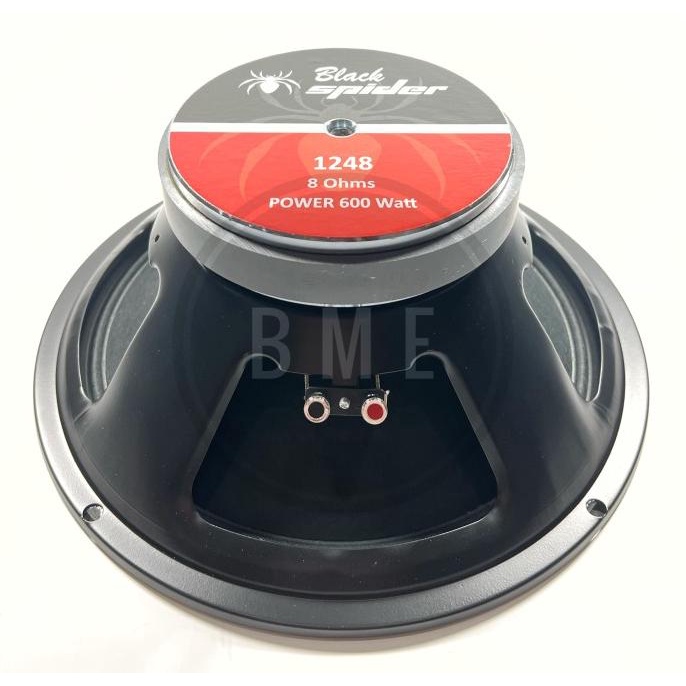 SPEAKER KOMPONEN BLACKSPIDER 1248 / BLACK SPIDER 1248 12 INCH ORIGINAL