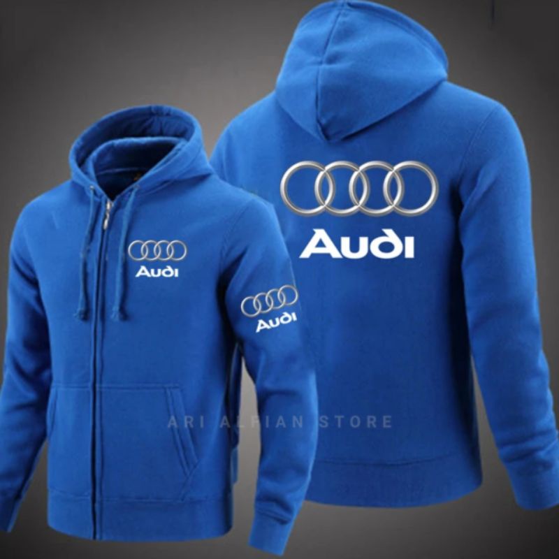 Hoodie Zipper Cotton Jaket Audi