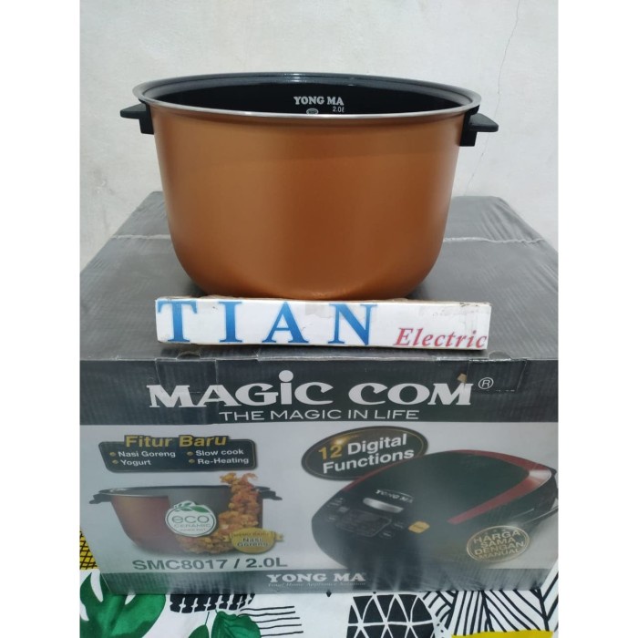 Panci MagicCom YONG MA Original 2 Liter SMC-8017 Digital