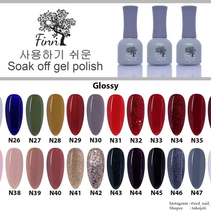 Kutek Gel/Finn Gel Polish(N01-N132)