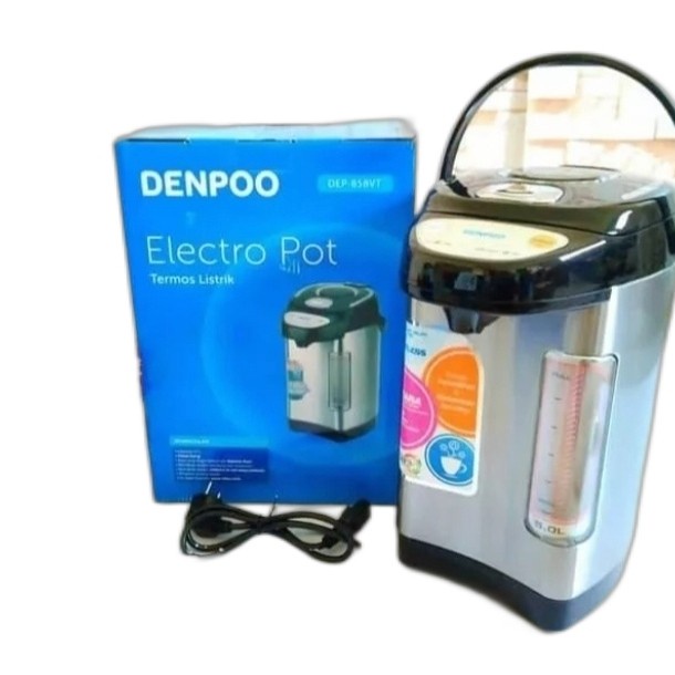 ✨Ori Termos Listrik Air Panas Denpoo/Electro Pot Denpoo Dep 858 Vt Diskon