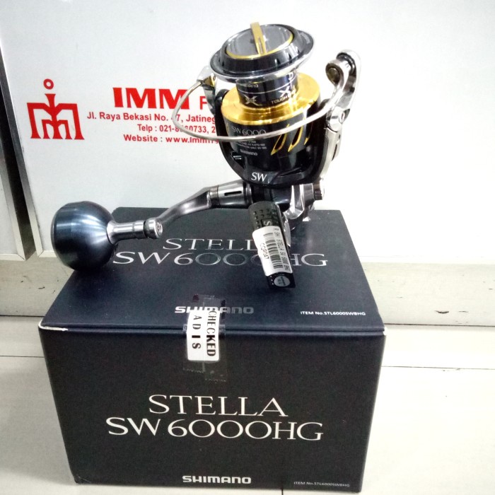 ✨Ori Reel Shimano Stella Sw6000Hg Berkualitas