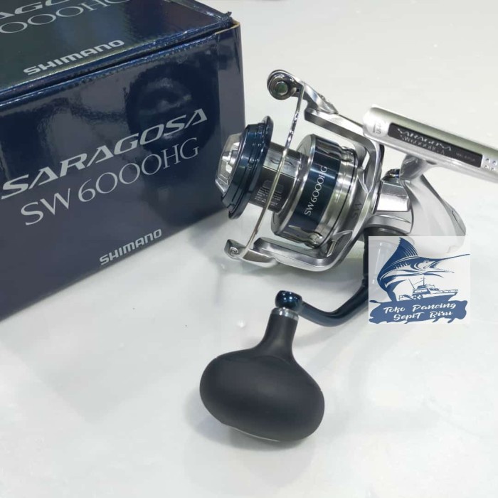 ✨Ori Reel Shimano Saragosa Sw 6000Hg New 2020 Berkualitas