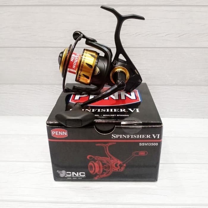 ✨Ori Reel Penn Spinfisher Vi Ssv 3500 Full Metal Body Terbatas