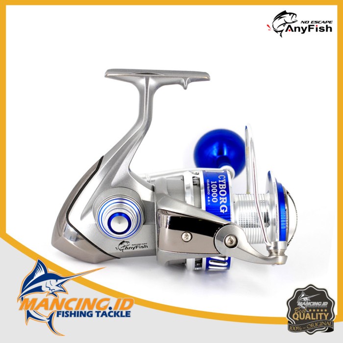 ✨Ori Anyfish Reel Cyborg Pancingan Spinning Metal Kerekan Power Handle Terbatas