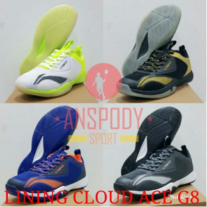[Best Seller] Sepatu Badminton Lining Cloud Ace G8 Diskon