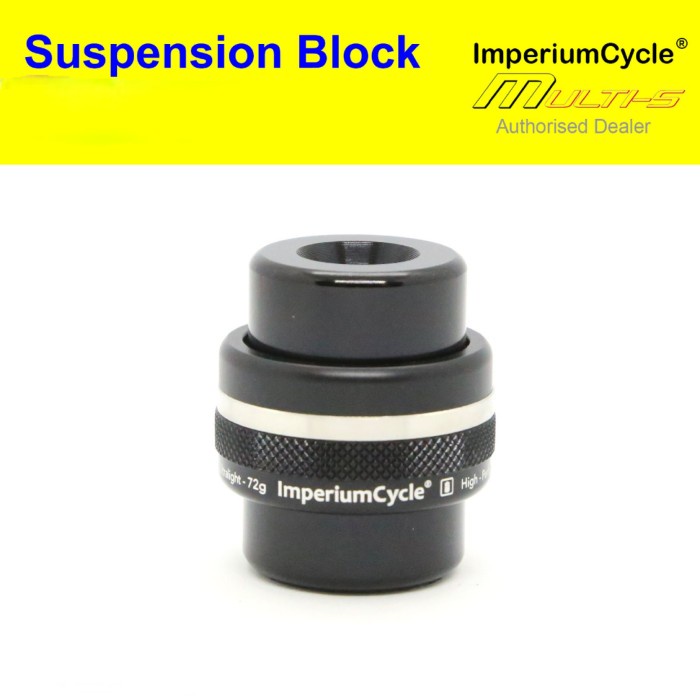 ✨Ori Imperium Cycle Suspension Black/Chrome For Brompton 3Sixty Billiton Limited