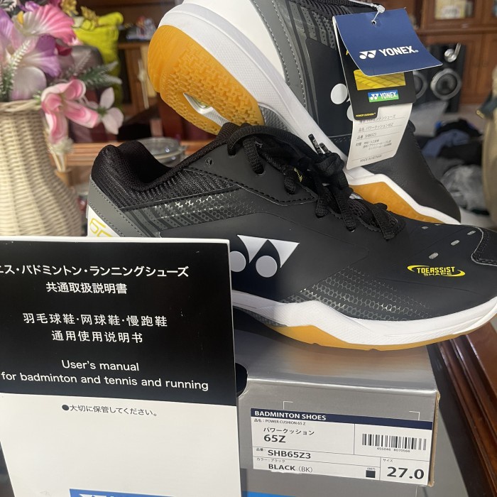 [Best Seller] Sepatu Yonex Power Cushion Shb 65 Z3/Shb 65Z3 Jp Code Black Limited