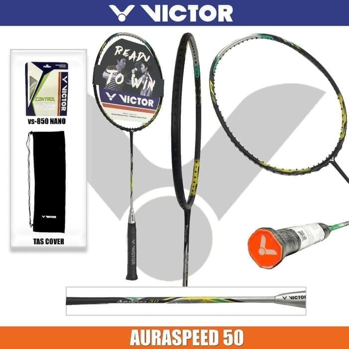 [Best Seller] Raket Badminton Victor Auraspeed 50 / Aura Speed 50 Original Limited