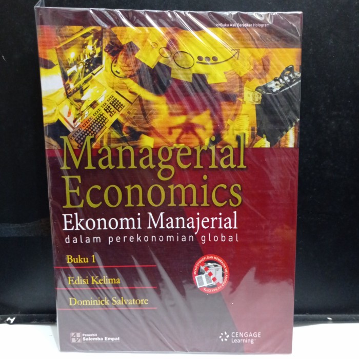 

Buku EKONOMI MANAJERIAL Dalam Perekonomian Global Buku 1 Edisi 5
