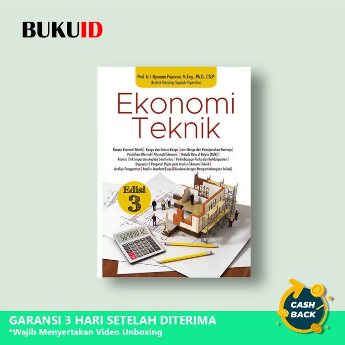 

Buku Ekonomi Teknik Edisi 3