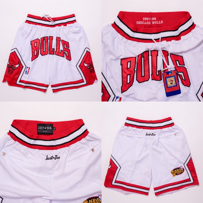 [New] Celana Basket Swingman Nba Justdon Chicago Bulls Finals 1997-98 Terbatas