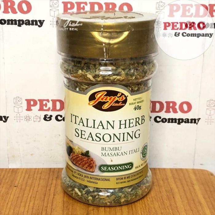 

Jays Kitchen - Italian herb seasoning/ bumbu masakan Italia (40 gr) Best Seller