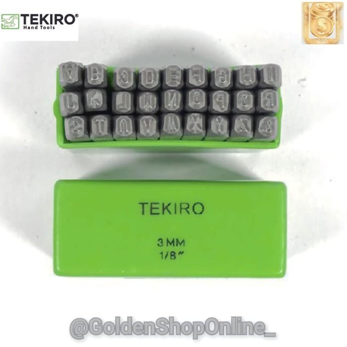 

Huruf Ketok 3Mm - Letter Punch 3Mm Tekiro
