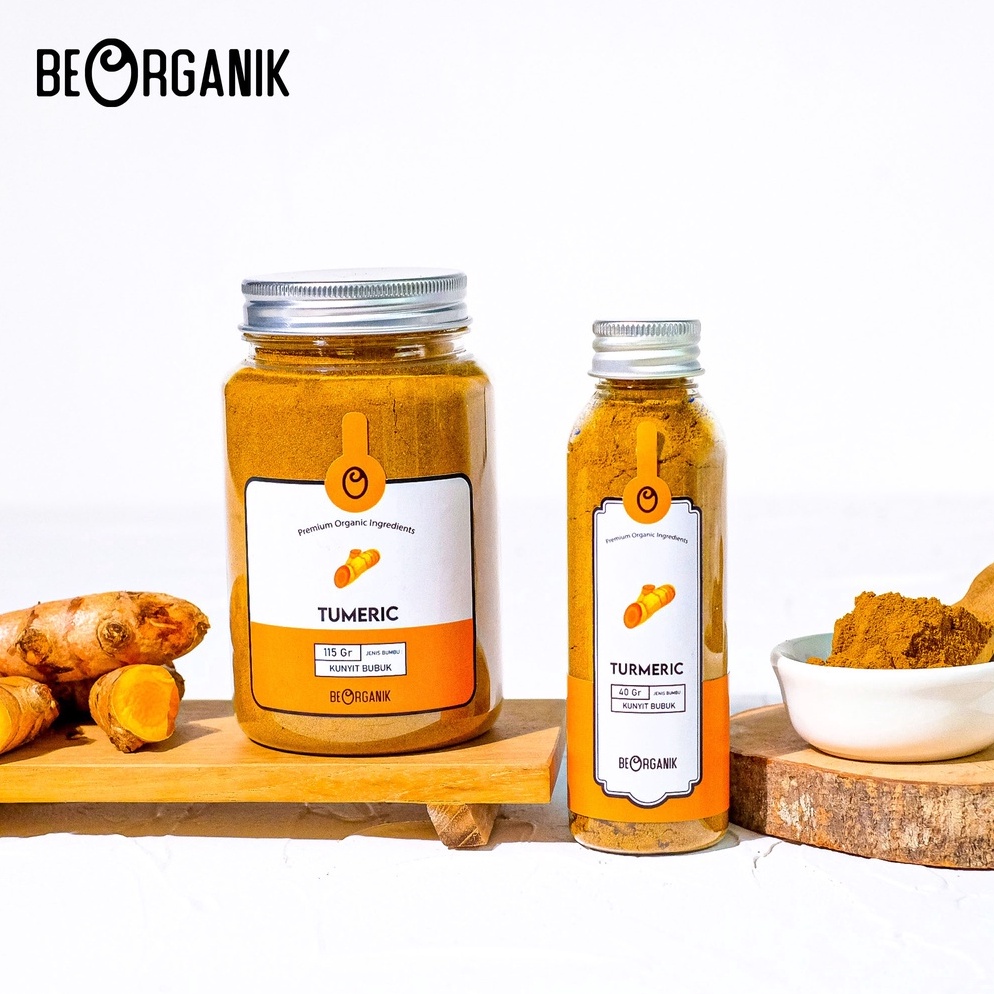 

PAKET HEMAT Beorganik Tumeric Powder / Kunyit Bubuk 40gr