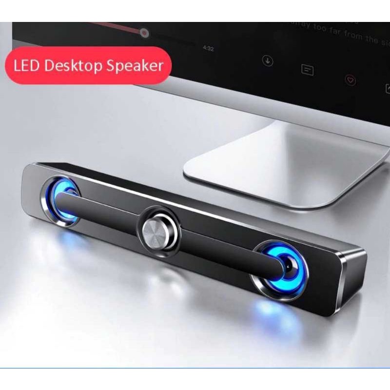 SADA Speaker Desktop Bluetooth HiFi Stereo Lossless Decoding AUX 3W - V-111
