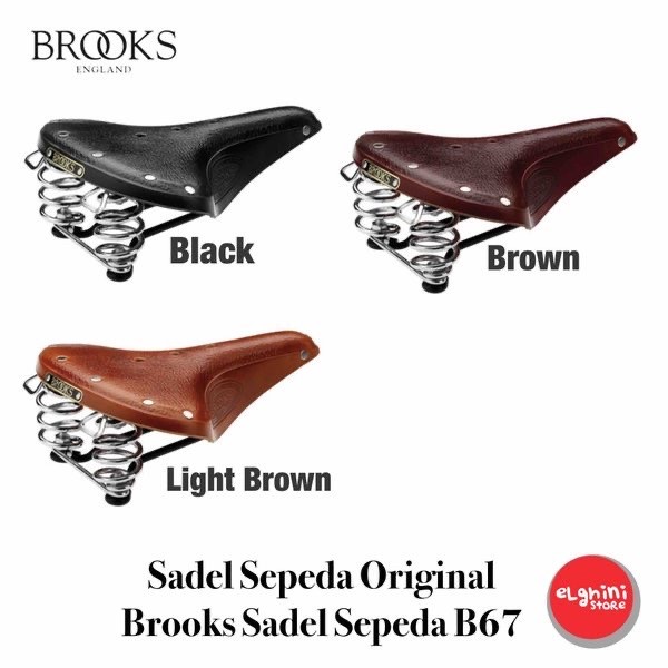 [Baru] Sadel Sepeda Original Brooks Sadel Sepeda B67 Terbaru