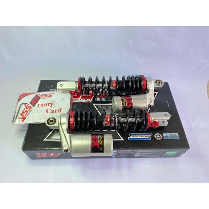 [Baru] Shockbreaker Yss G-Sport Aerox 155 Nmax 300 Mm Hitam Garansi Cuci Stok Limited