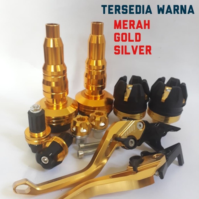 ✨New Ori Paket Jalu Knalpot-Jalu As-Monel-Jalu Stang-Handle Honda Pcx 5 Item Bisa Gojek
