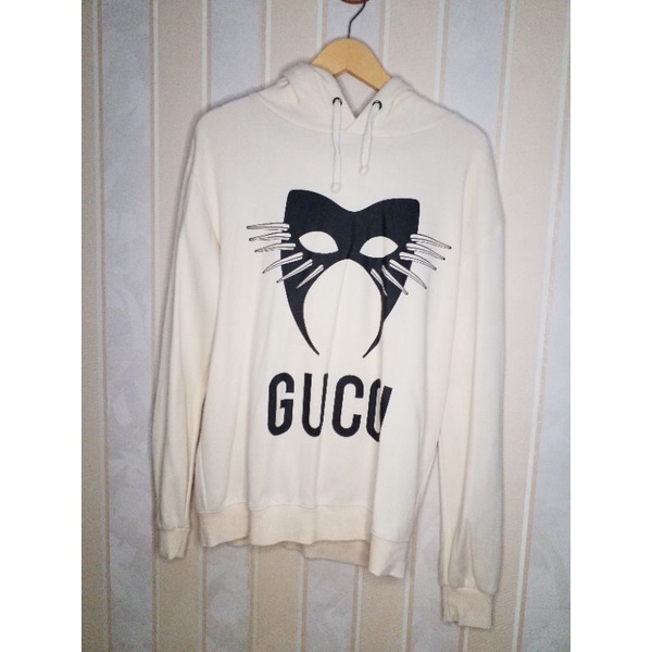 ⭐ Hoodie Second ⭐ Gucci ⭐ Putih Tulang ⭐