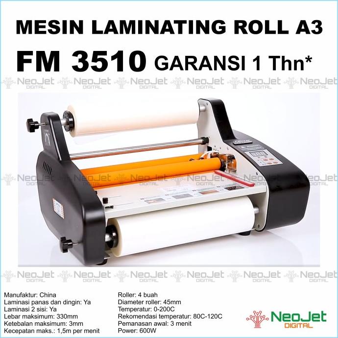 

Mesin Laminating Roll A3 Fm 3510 Laminasi Fm3510 Hitam Packing Kayu