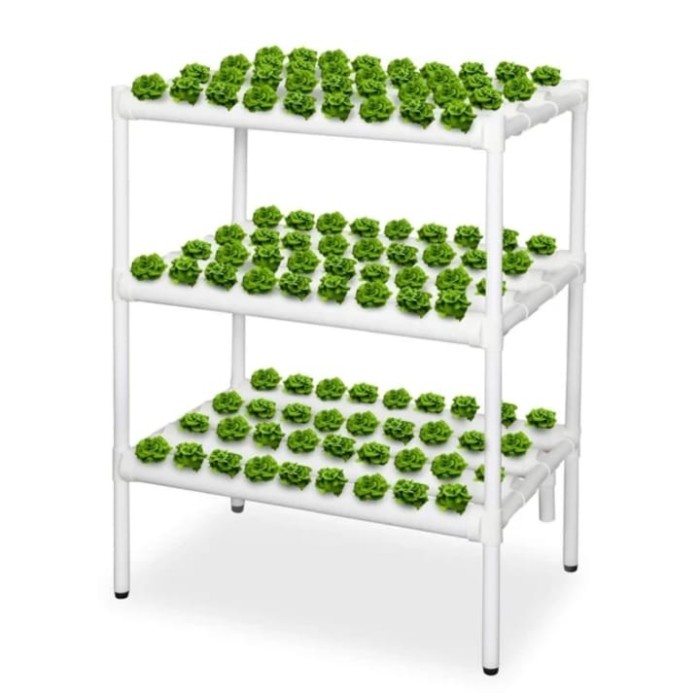 Promo Hidroponik Set Starter Kit Dft 108 Lubang Grade Import - Ready Stock Terbaru