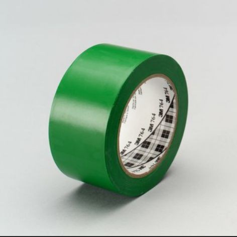 

✨Sale Tape 3M Vinyl Floor 764 Green Lane Marking Garis Lantai Hijau 5Cm Terbatas