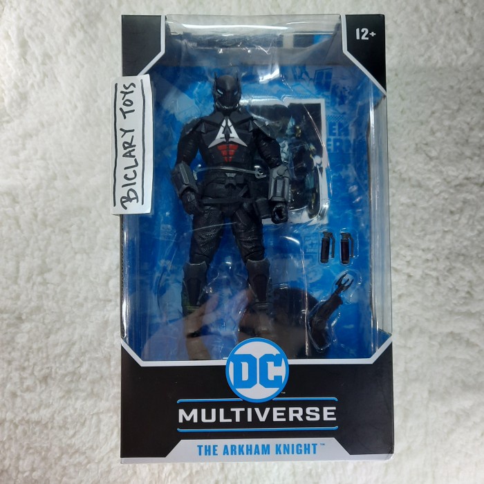 [Original] Mcfarlane Batman Arkham Knight Mafex Dc Multiverse Size Original Ori Berkualitas
